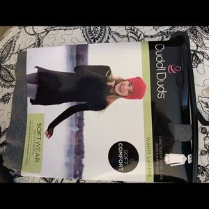 New in Package Cuddle Duds Cowl-Neck Tunic